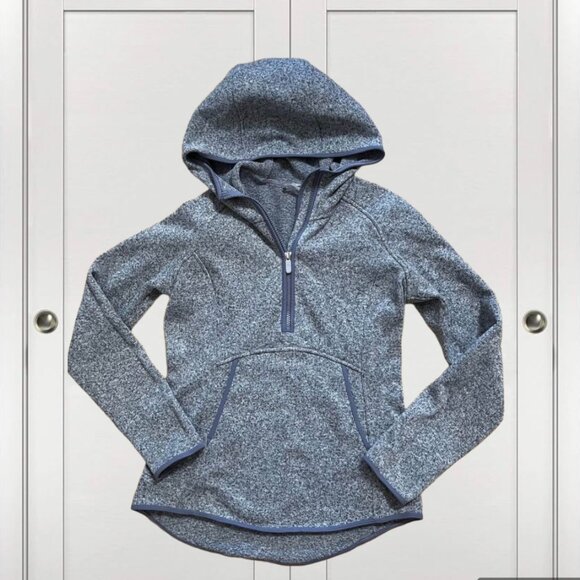 Cute Lululemon Fleece and Thank you Pullover Top in Heathered Smoky Blush - Picture 4 of 14